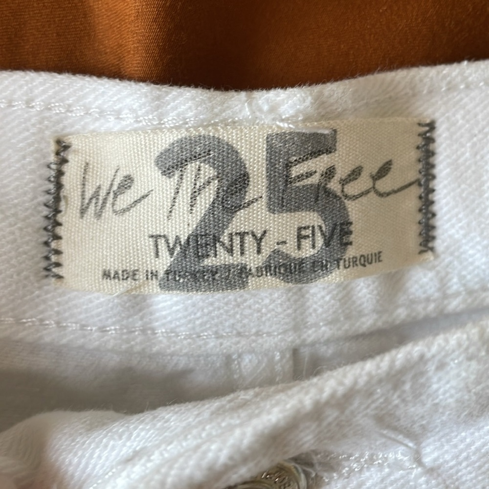 NWT Free People High-rise Destroyed Denim Jean Shorts - Picture 3 of 6